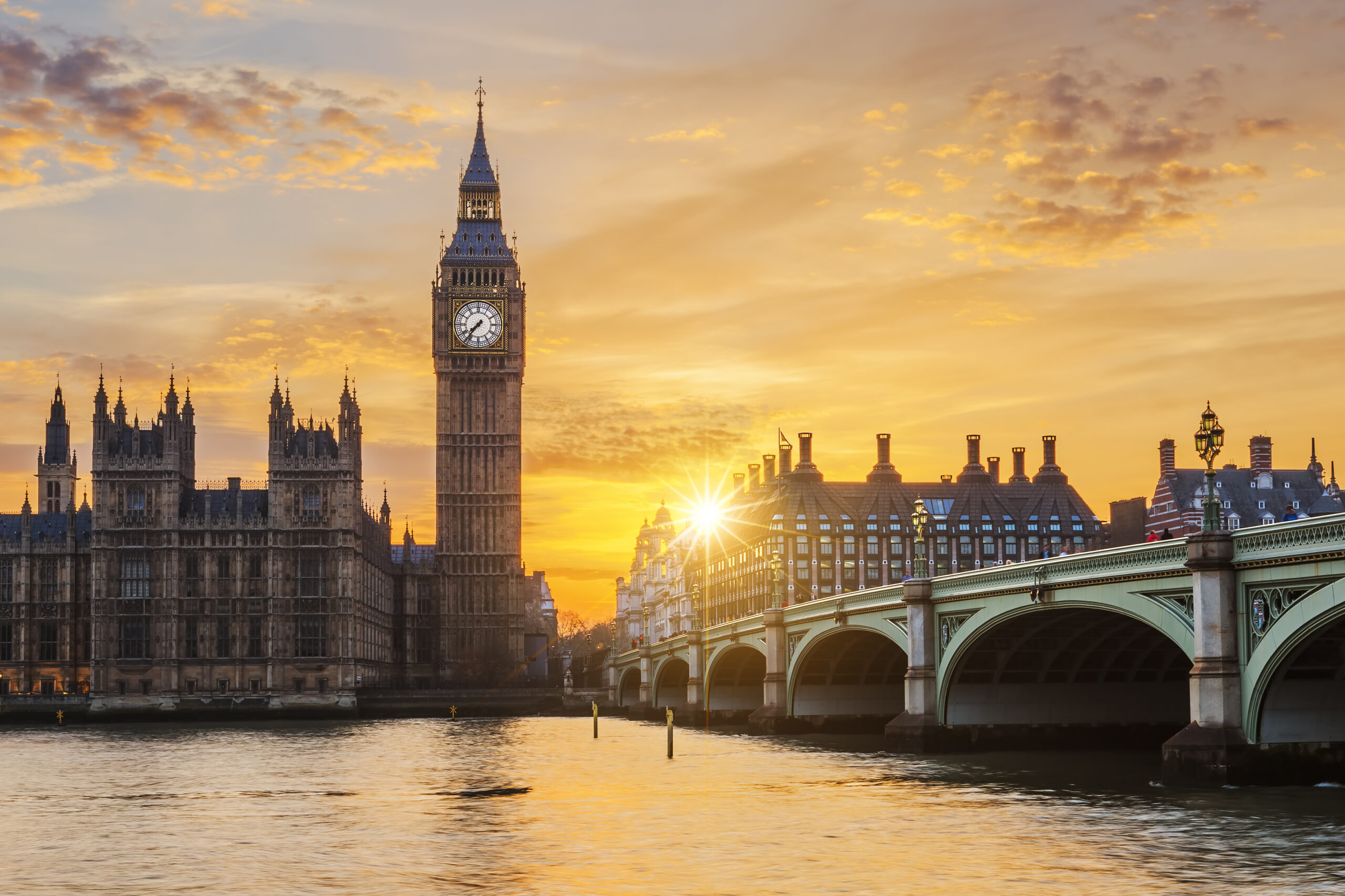 Londyn: Big Ben i Parlament